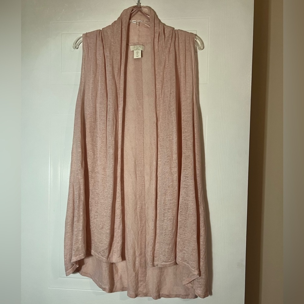 St. Tropez West 100% Linen Shrug